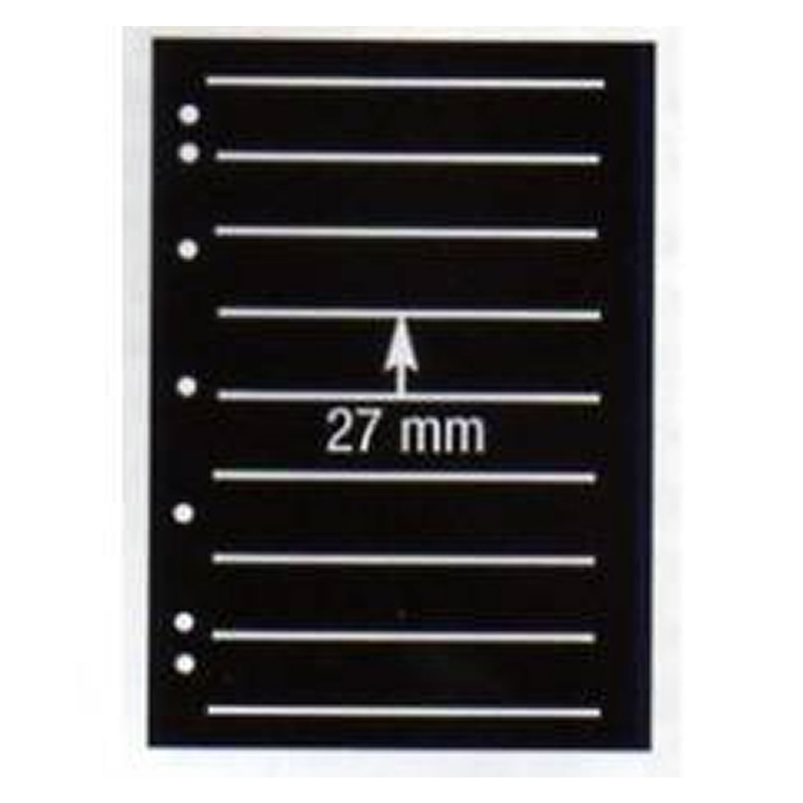 Hagner 8 Pocket Single Sided Stamp Stock Sheets Pack of 10 - Great for your Stamps